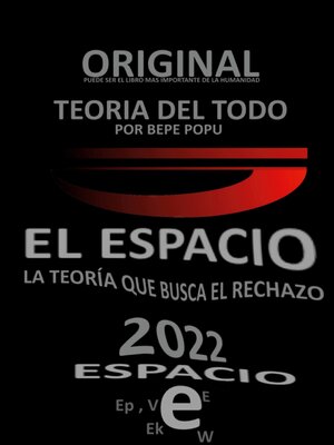 cover image of El Espacio--Parte del Teoría del todo por Bepe Popu